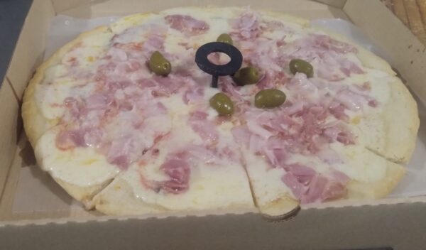 Pizza Muzza y Panceta